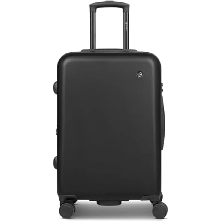 Bugatti Valencia 2.0, 4 Rollen Trolley M 65 cm mit Dehnfalte, Schwarz, (64 l) – Bild 8