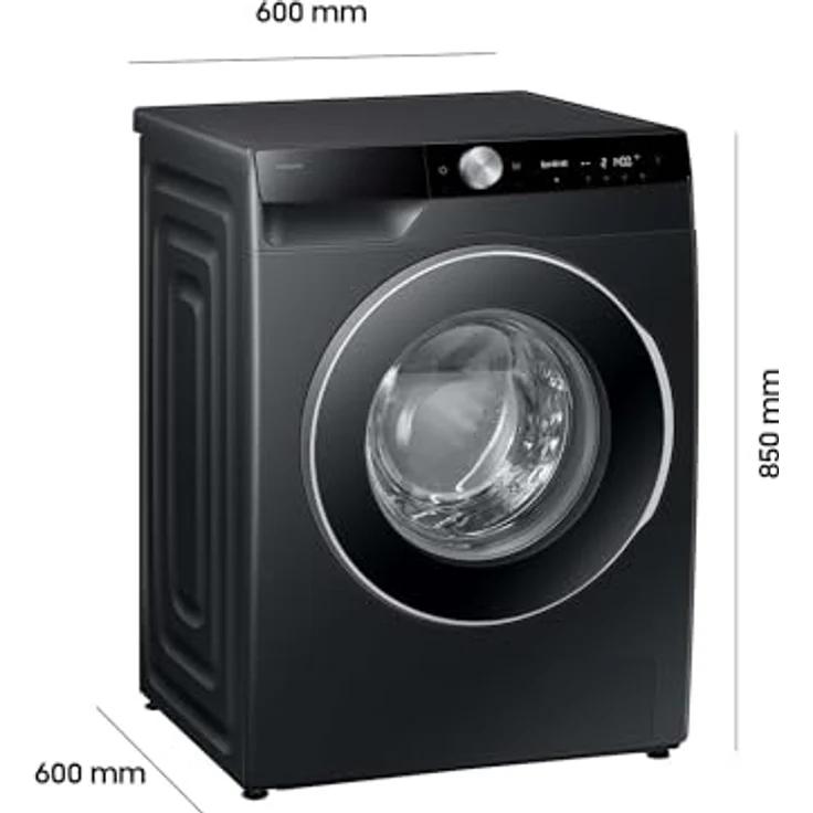 Samsung WW6400D, Waschmaschine, AI Wash, 1 EEK: A (-10%), 11 kg Black – Bild 3