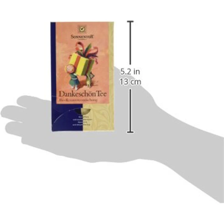 Sonnentor Dankeschön Tee Bio, aromatischer Tee mit blumig-würzigem Duft, 27 g – Bild 5