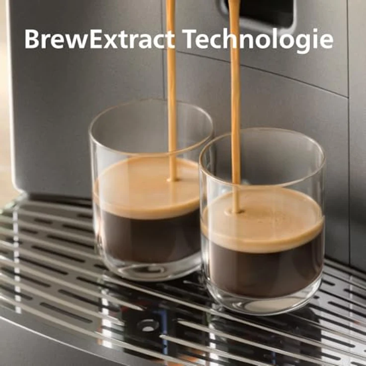 Philips LatteGo Pro Aromis Series 8000, Kaffeevollautomat mit 1,9 l Wassertank, integriertem Mahlwerk und 1500 W, Grau – Bild 4