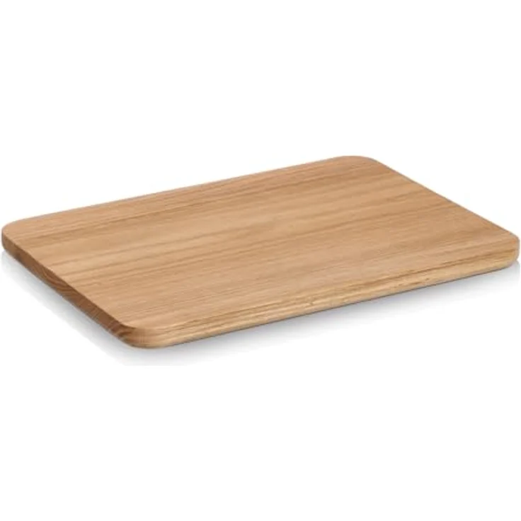 ZELLER 25685 Schneidebrett, Eiche FSC 100%, robust, pflegeleicht, vielseitig einsetzbar – Bild 2
