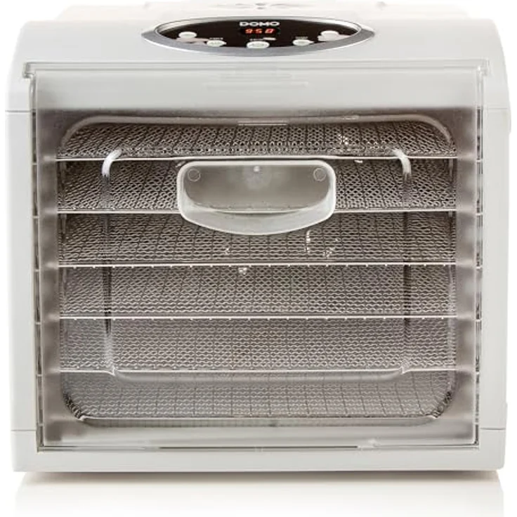 Domo Dörrautomat DO353VD, 500 Watt, 6 Etagen, weiß, 6 Leistungsstufen – Bild 5