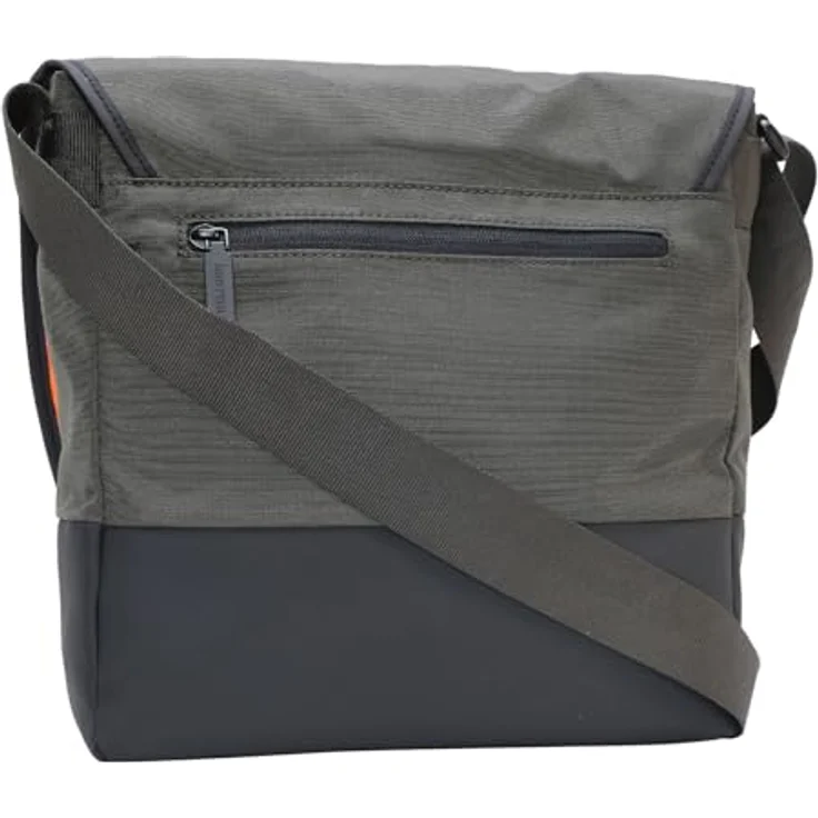 Strellson Herren Schultertasche Northwood RS Dorian, Umhängetasche mit verstärktem Boden, Schwarz – Bild 3