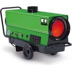 Remko Öl-Heizautomat ATK 25 - mobile Heizkanone mit Abgasanschluss und Ölbrenner