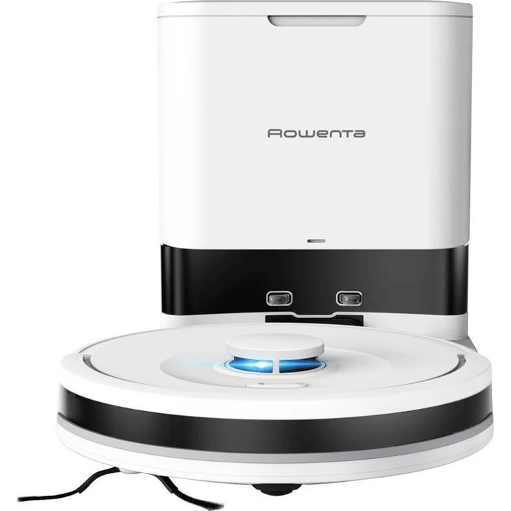 Rowenta RR8797 X-PLORER Serie 90+, Staubsauger Roboter mit automatischer Staubabsaugstation, 6000 Pa Saugdruck, Weiss