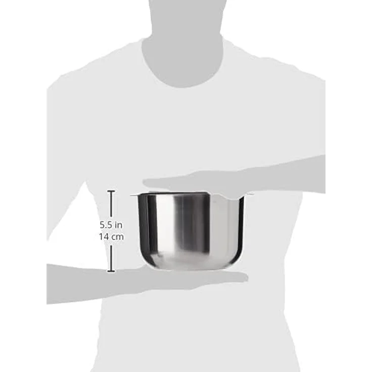 Bosch MUZ4ER2 Edelstahl-Rührschüssel, 3,9L, passend für MUM4 Küchenmaschinen – Bild 5