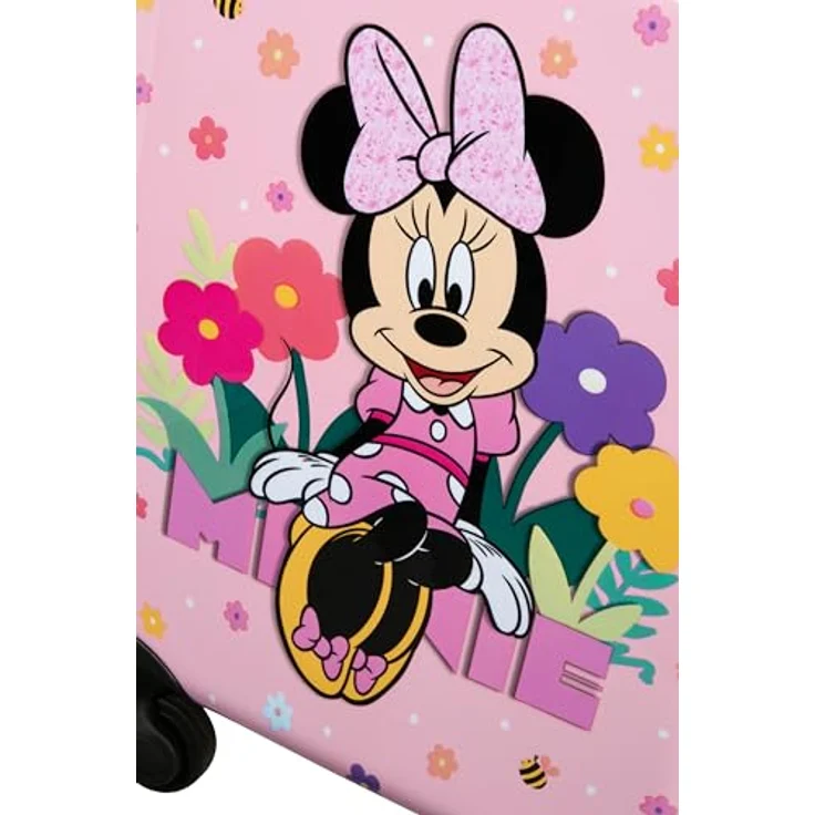 Samsonite Kinderkoffer DAYDREAM DISNEY, Minnie Flower Power, 4 Rollen, Kinder-Reisegepäck für Übernachtungen und Ferien – Bild 7