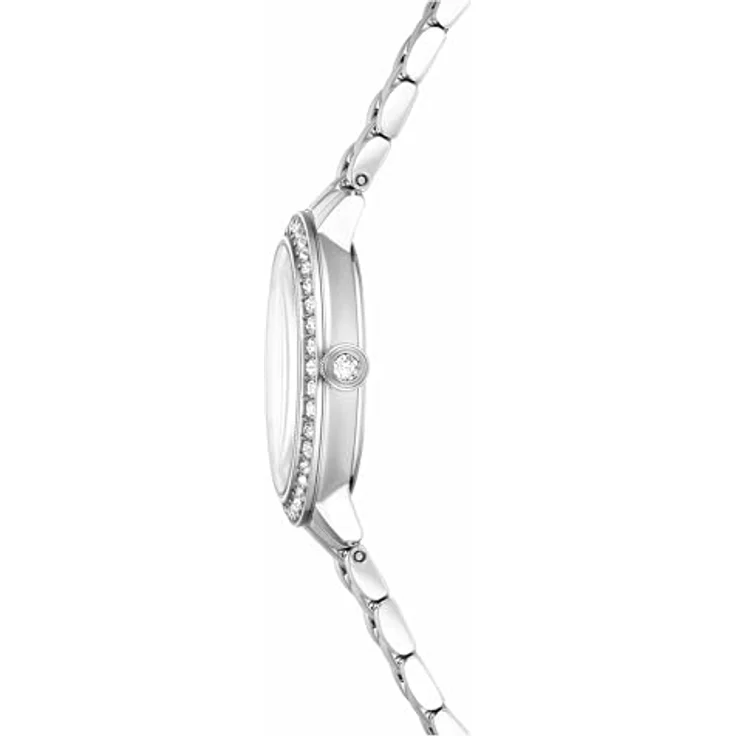 Swarovski Quarzuhr MATRIX 3-LINK 5706182, Damenuhr mit Edelstahlarmband, 30 mm, Swiss Made, Kristall-Pavé-Lünette, wasserdicht bis 50 m – Bild 6