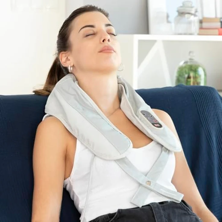 InnovaGoods® Elektrisches Tapping-Massagegerät Tappillan mit Klopfen, Wärme - Muskelverspannungen lindern, Durchblutung verbessern - Kompaktes Design, ideal für Zuhause – Bild 4
