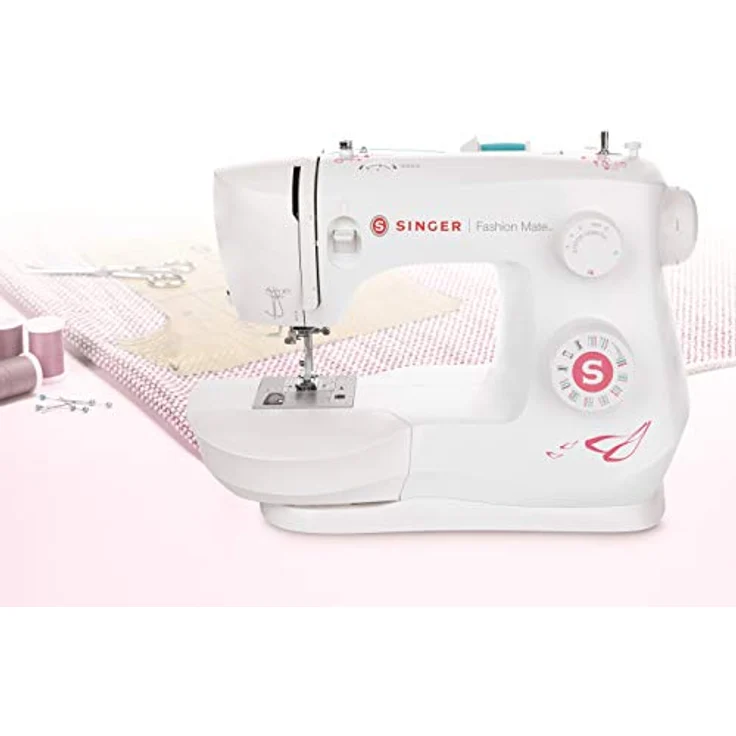 Singer 3333 Fashion Mate Nähmaschine, weiß – Bild 2
