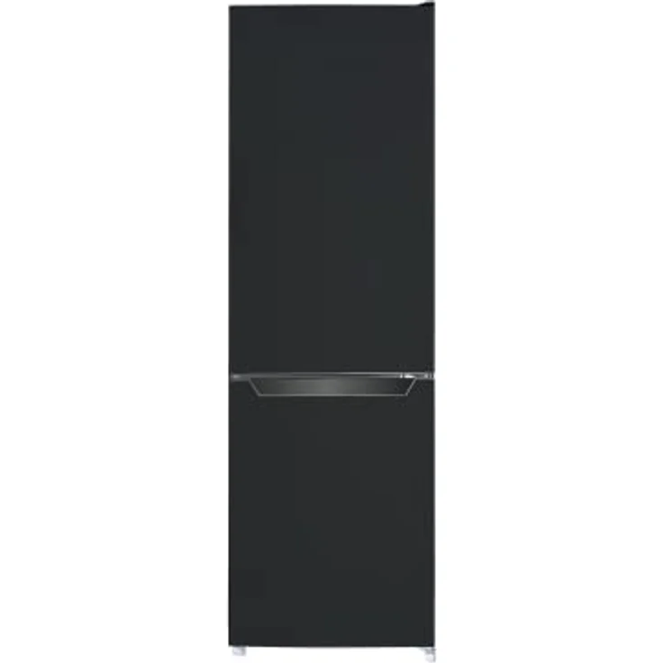 respekta Stand Kühl-Gefrier-Kombination / 109 L Kühlanteil / 48 L Gefrieranteil/mit regelbarem Thermostat und Eiswürfelbereiter / KG144S-37 / (H) 144 x (B) 47,4 x (T) 49,5 cm / 39 dB/Schwarz – Bild 1