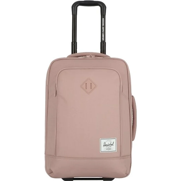 Herschel Heritage 2 Rollen Kabinentrolley 52 cm, rosa aus 100% Polyester, kompakt und leicht