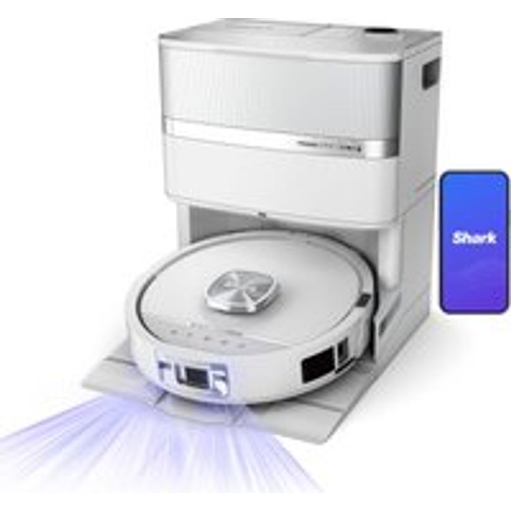 Shark PowerDetect UV Reveal 2-in-1 Saug- und Wischroboter – Weiß RV3000XEEUWH