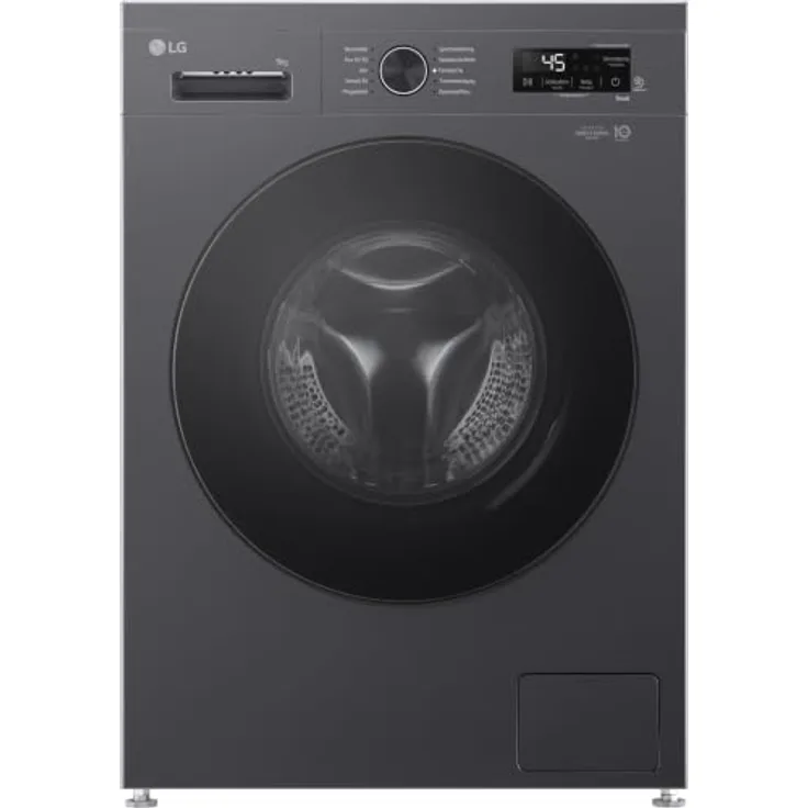 LG F4WB309YB unterbaufähig Waschmaschine, 9 kg, 1310 U/Min., Inverter Direct Drive®, Steam-Funktion, AquaControl, ThinQ® App-kompatibel