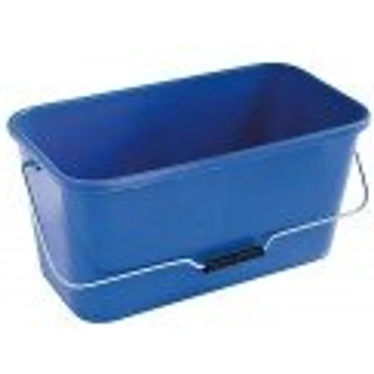 Teko Plastic Putzeimer 101247, 12 Liter (BLAU)