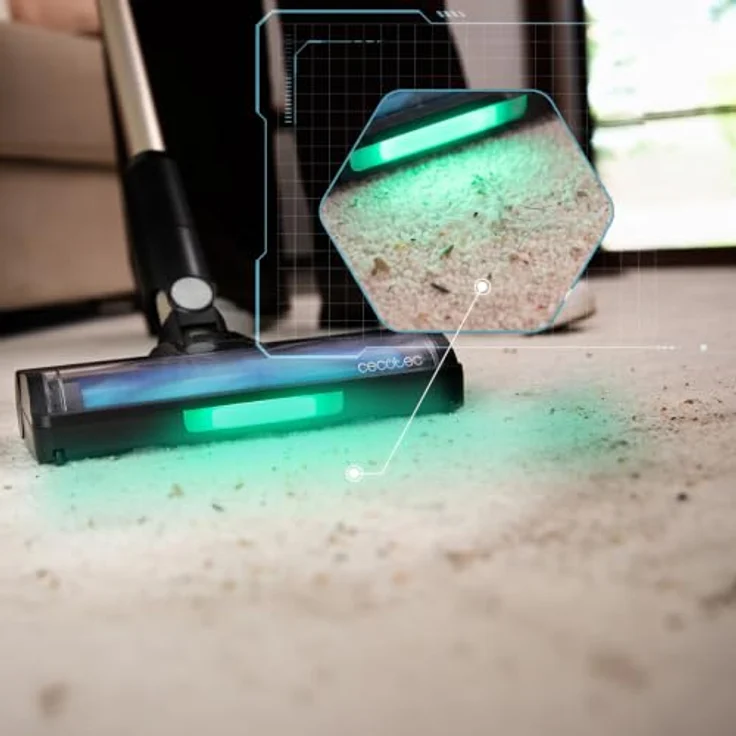 Cecotec Rockstar S30 Flex, Kabelloser Handstaubsauger mit hoher Saugleistung und flexiblem Schlauch, EU Plug 220V – Bild 8