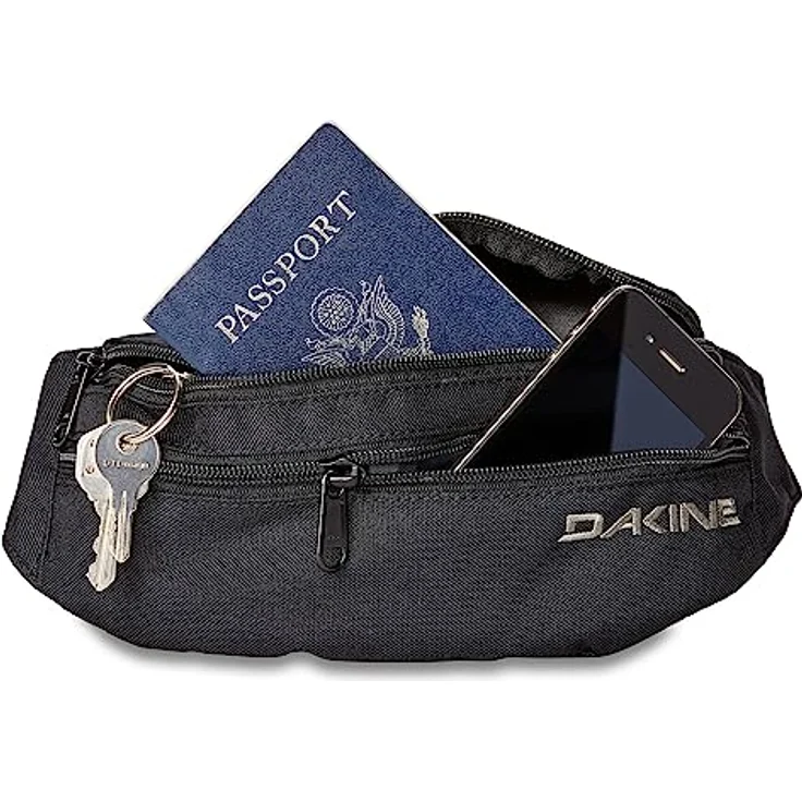 Dakine Classic Gürteltasche, 23 cm, grau, 100% Polyester, kompakte Bauweise – Bild 2