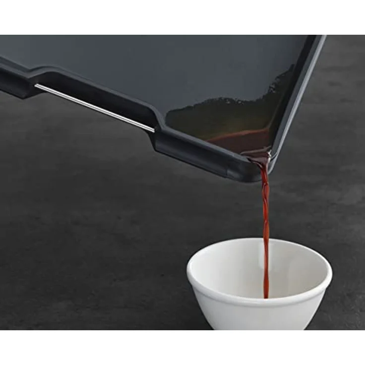 Joseph Joseph Cut&Carve Plus - Rutschfestes, multifunktionales, doppelseitiges Schneidebrett für die Zubereitung von Speisen und zum Schnitzen - spülmaschinenfest, Extragroß - schwarz – Bild 4