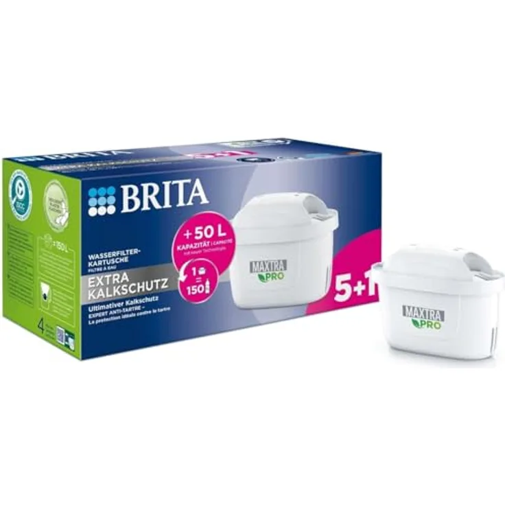 Brita Maxtra Pro, Wasserfilter, Weiss