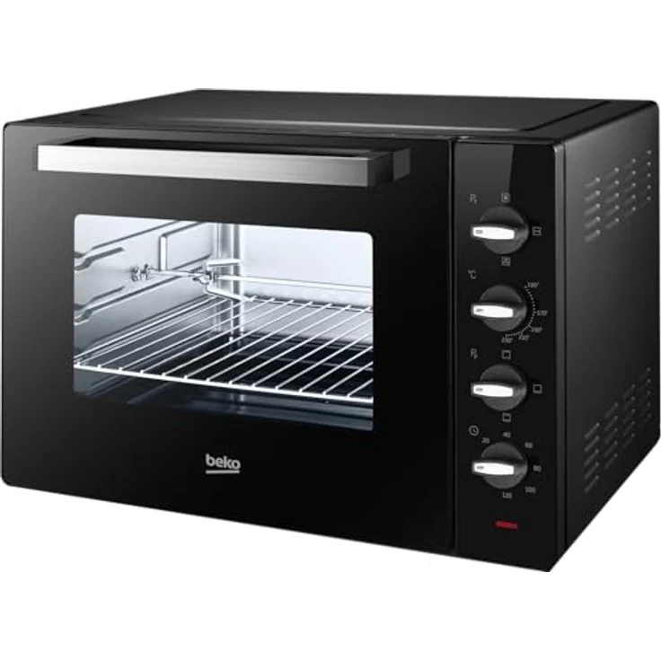 Beko BMOF60B, Minibackofen mit 60 Litern, Heißluftfunktion und 2000 Watt, schwarz – Bild 2