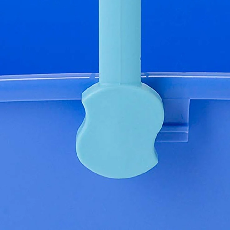Spontex Eimer extra breit mit 10 L Fassungsvermögen, ergonomischer Griff, breiter Ausgießer, stabil und strapazierfähig, 1 Stück – Bild 6