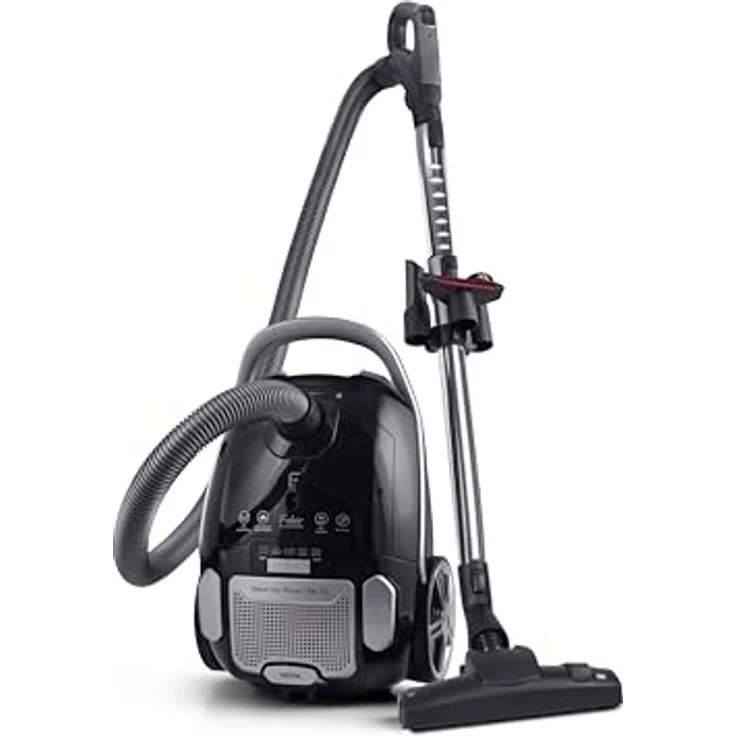 Fakir Black Vac Power TS 790 Boden-Staubsauger mit Beutel I Leiser Staubsauger mit Hochleistungsmotor & HEPA 14 Filter I 12m Aktionsradius I 800 Watt – Bild 1