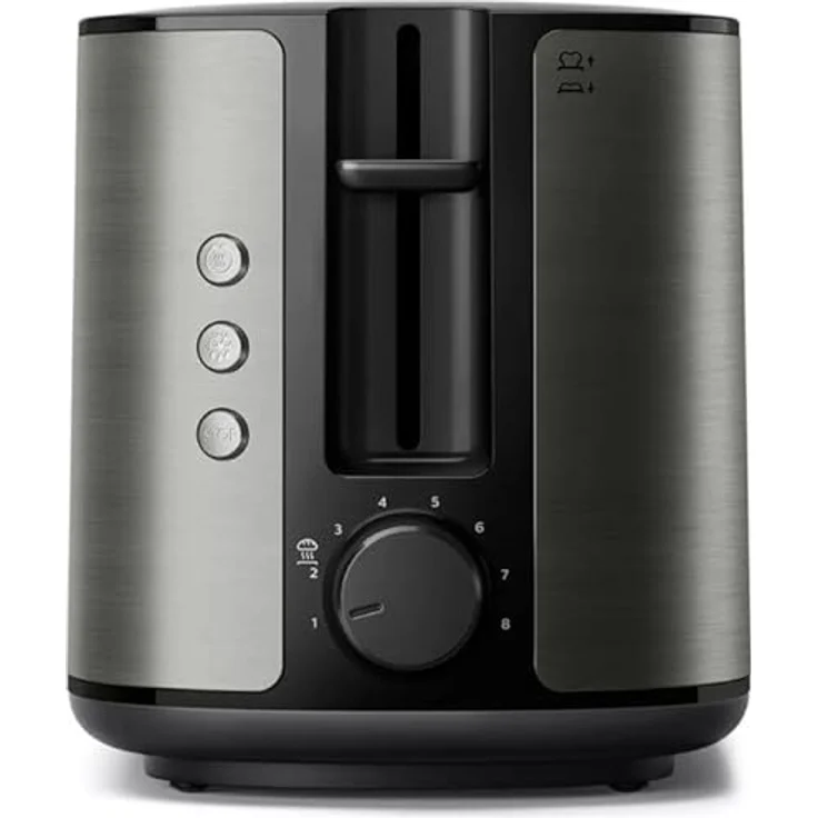 Philips Viva Collection HD2651/80 950W Toaster, Edelstahlschlitz für gleichmäßiges Rösten – Bild 3