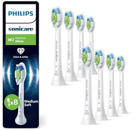 PHILIPS Sonicare W2 Optimal White Bürstenköpfe, 8er-Pack