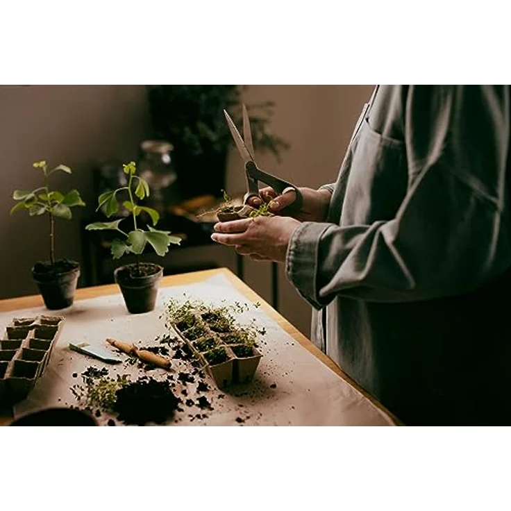 Fiskars ReNew Gartenschere, Länge: 21 cm, Recycelter Edelstahl/Kunststoff, Aus 100% wiederverwertbaren Materialien, 1062544 – Bild 5