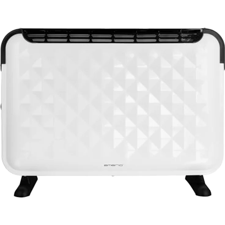 Emerio Konvektor CH-106492, 2000W Heizgerät mit 3 Heizstufen für Räume bis 25 qm, weiß – Bild 1