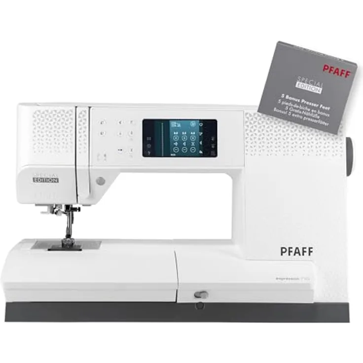PFAFF Nähmaschine expression 710 Special Edition, 248 Programme, Farb-Touchscreen, integriertes IDT™ System, automatischer Fadenabschneider