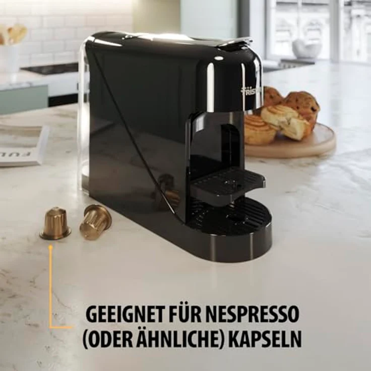 Tristar CM-2302 Kaffeebereiter, 0,8 L, 1400 W, Hochdruckpumpe mit 20 bar, kompatibel mit Nespresso-Kapseln – Bild 4