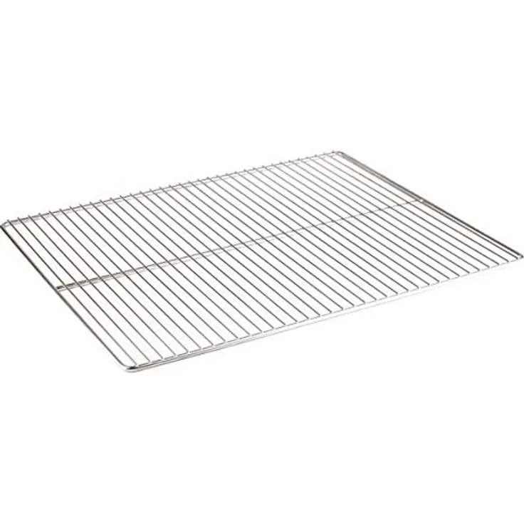 APS GN 1/2 Rost, Küchenrost, Küchenhelfer, Küchengitter, elektrolytisch poliert, Drahtstärke 3mm, Rahmendraht 6mm, 26,5 x 32,5 cm, Edelstahl 18/10, extra schwere Qualität