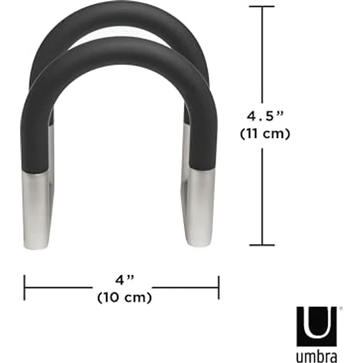 Umbra SWIVEL Serviettenhalter, schwarz/nickel  – Bild 4