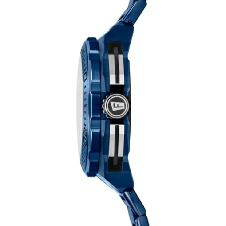 Festina Herrenuhr Chronograph Special Edition, Edelstahl Blau mit Stoppuhr und Kalender, F20729/1 – Bild 4