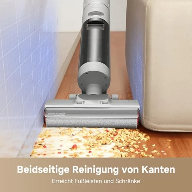 dreame G10 Pro Nass- und Trockensauger, 16.000 Pa Saugkraft, Selbstreinigung, 35 Min. Laufzeit, großes LED-Display, Doppel-Kantenreinigungsbürste, 75 dBA – Bild 5