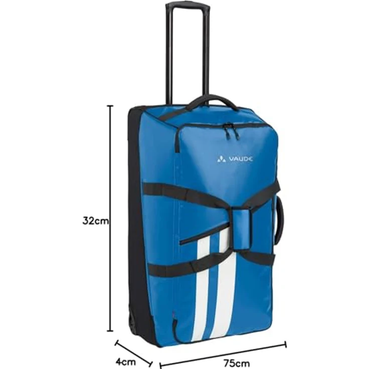 Vaude Rotuma 90, Koffer mit maximalen Stauraum, Blau – Bild 3