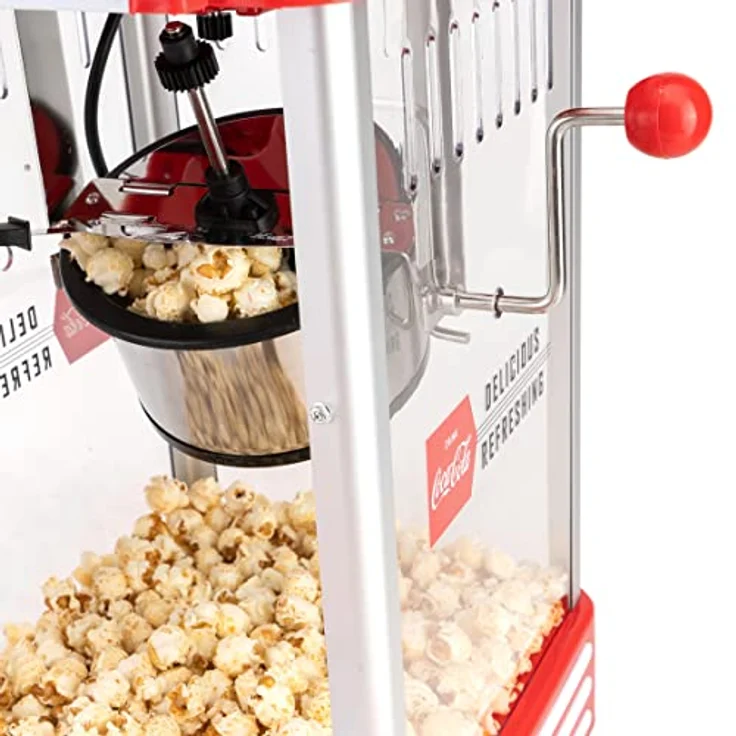Salco Popcorn Maker, Popcornmaschine SNP-27CC, 310, Rot – Bild 4