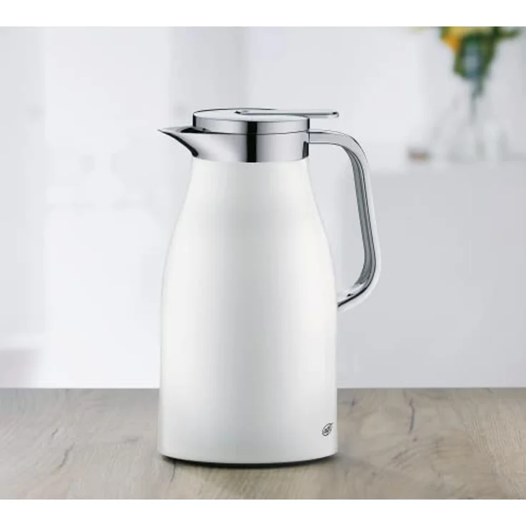 alfi Isolierkanne SKYLINE, 1,0 Liter, alpinweiß matt – Bild 2