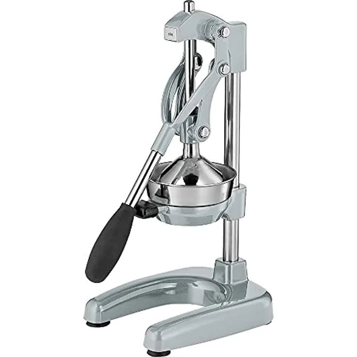 Cilio C309133 Profi Saftpresse Amalfi, Manuelle Zitruspresse, silber - Preisvergleich