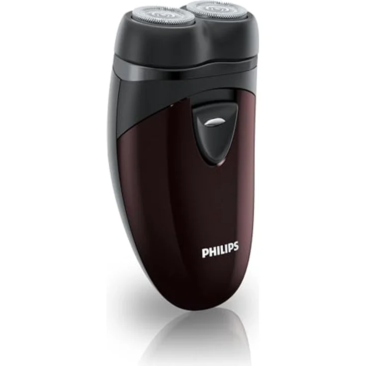 Philips PQ206/18, Elektrischer Reiserasierer für Herren, kabellos, 60 Minuten Akkulaufzeit, Close Cut System, selbstschärfende Klingen – Bild 3