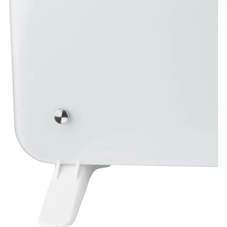 EMERIO Glaskonvektor GR-133080.1, Elektroheizkörper mit 2000 Watt, 76,5x47cm, Fernbedienung, LED Display, Thermostat 10-35°C, 24h Timer, IP24, Stand- oder Wandgerät – Bild 5