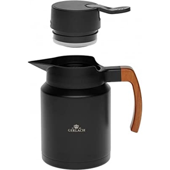 Isolierkanne 1,5 Ltr. Doppelwandig, Edelstahl Satiniert | Küche | Kaffee & Tee