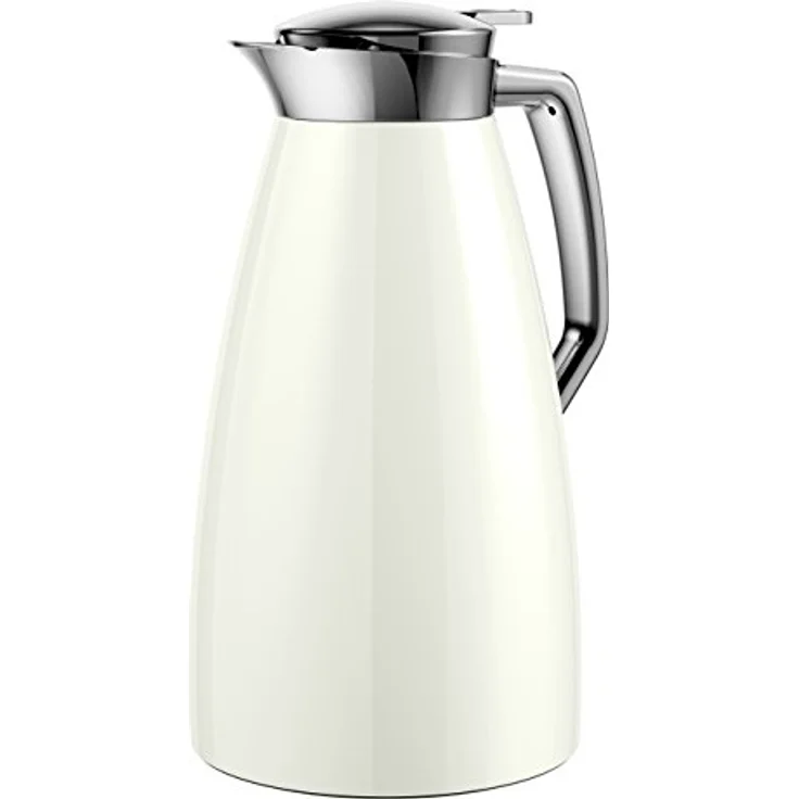 Emsa 514185 Isolierkanne, 1 Liter, Aroma Diamond, Quick Tip Verschluss, 100% dicht, Eis, Plaza – Bild 2