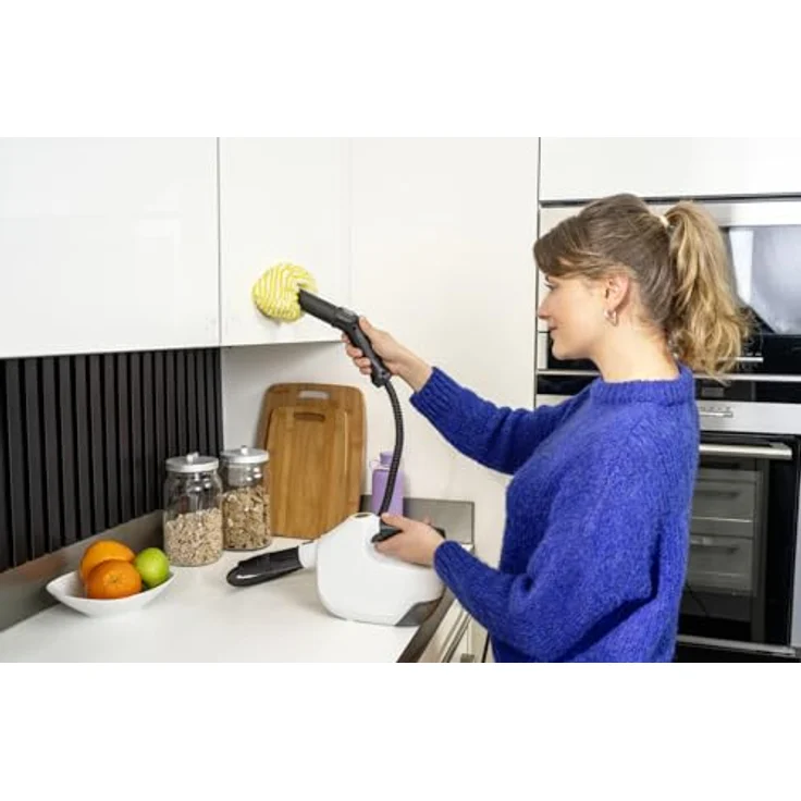 Kärcher Dampfreiniger SC 1 Multi Comfort, kompakter Handdampfreiniger mit porentiefer Reinigung – Bild 5