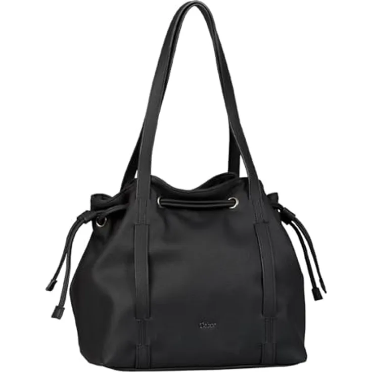 Gabor Malu Beuteltasche M, Handtasche 34 cm, Schwarz