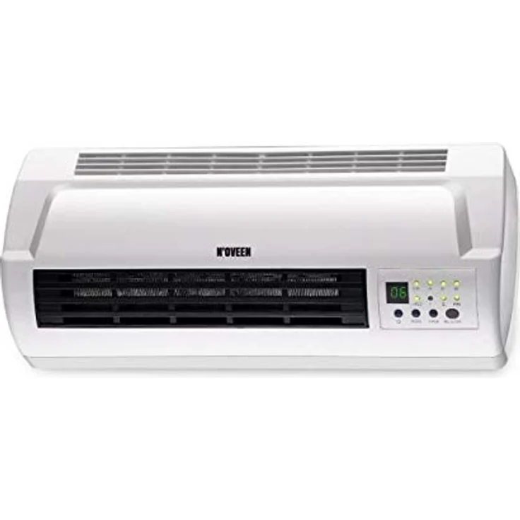 Noveen HC 2000 – Luftvorhang mit Fernbedienung – LCD-Display – 2 Leistungsstufen, Farbe – Bild 2