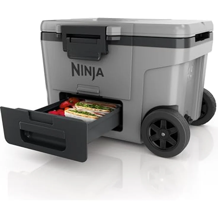 Ninja FrostVault 42L Kühlbox mit Rädern und Trockenzone  Slate Grau FB245EUGY – Bild 1
