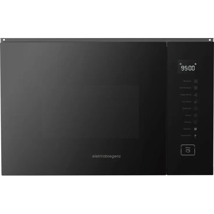 Elektrabregenz MWG7555BG, Mikrowelle mit Mikrowellengrill für knusprige Oberflächen und vielseitige Kochmöglichkeiten
