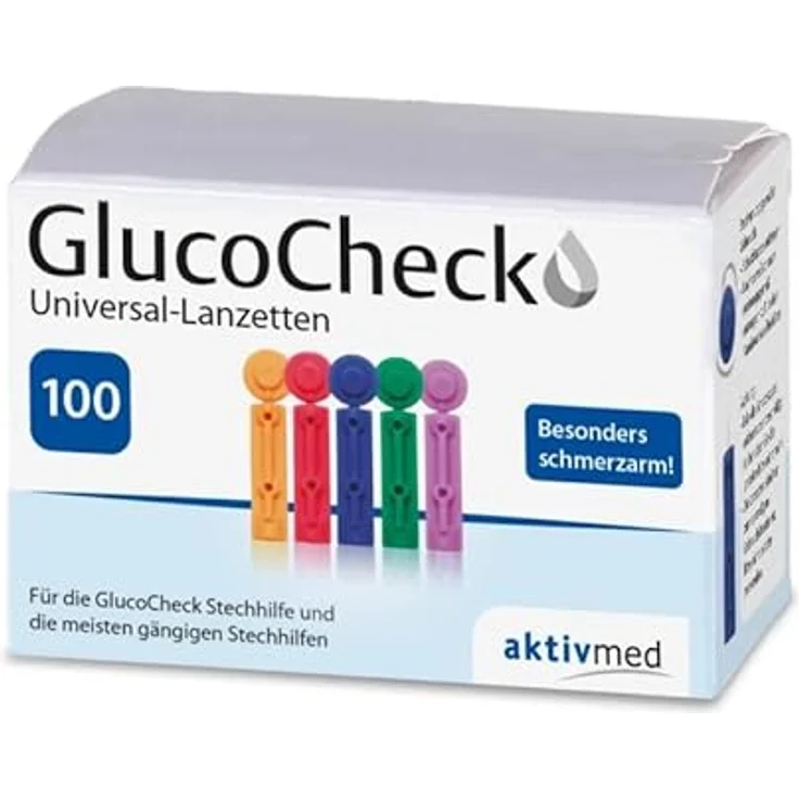 adia Blutzuckermessgerät (mg/dl) + 110 Blutzuckerteststreifen + 110 Universal-Lanzetten, Stechhilfe: Maxi-Sparset zur Blutzucker-Selbstkontrolle bei Diabetes – Bild 5
